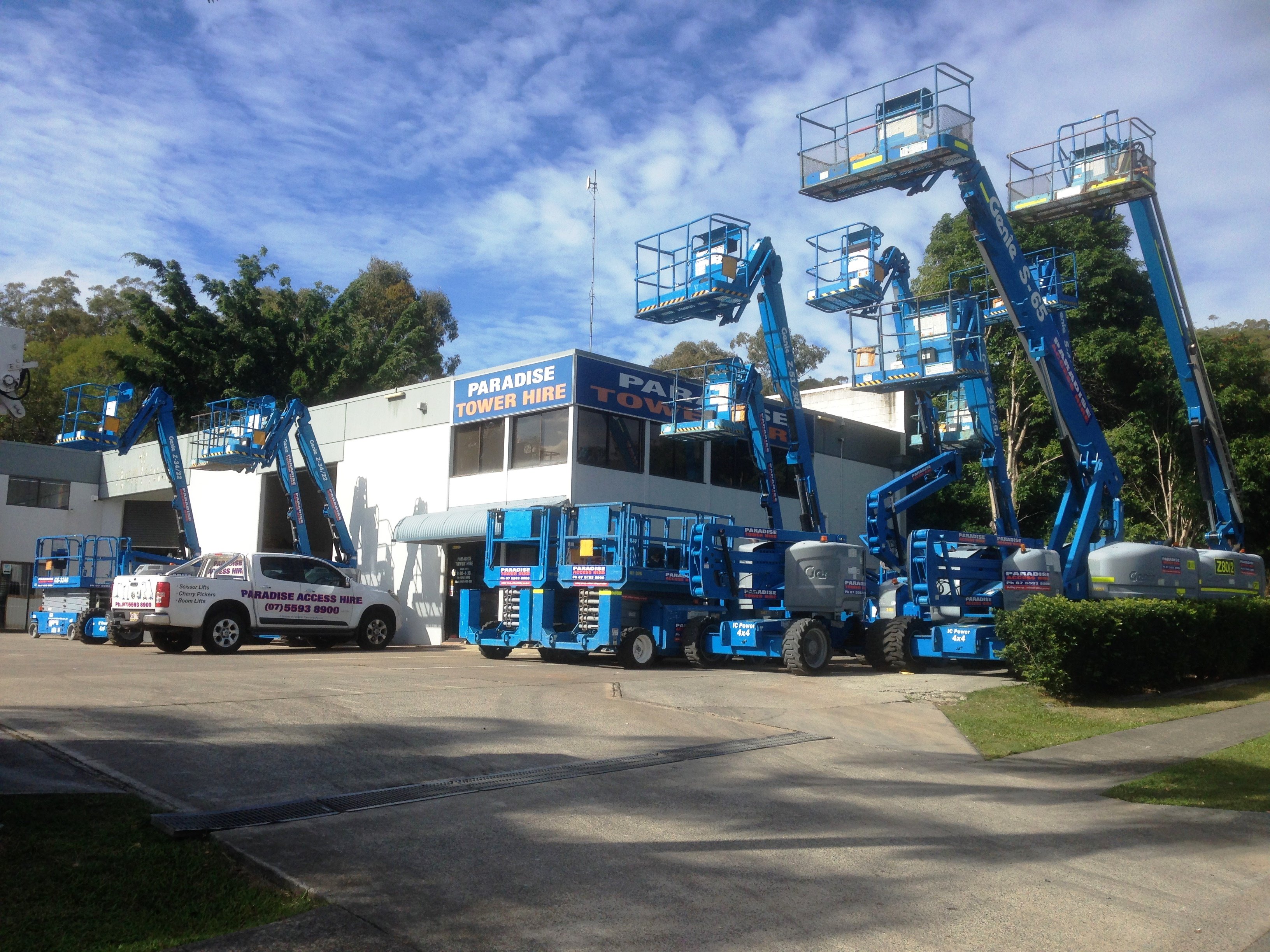 Access Equipment Hire Gold Coast Ballina Paradise Tower Hire